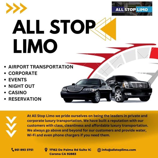 Experience Luxury Travel with All Stop Limo