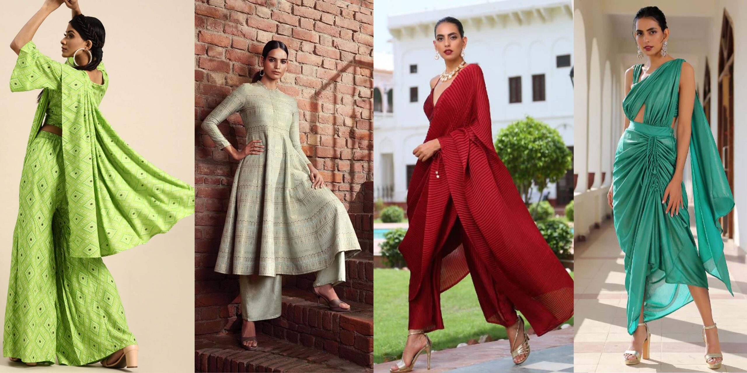 Indo Western Dresses For Women for Festive Season