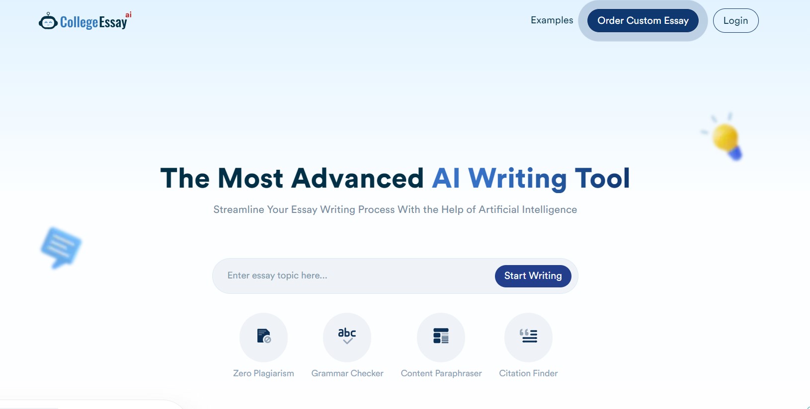 Writing Essays Made Easy: A Closer Look at Collegeessay.org AI Essay Writer 2023 – 2024