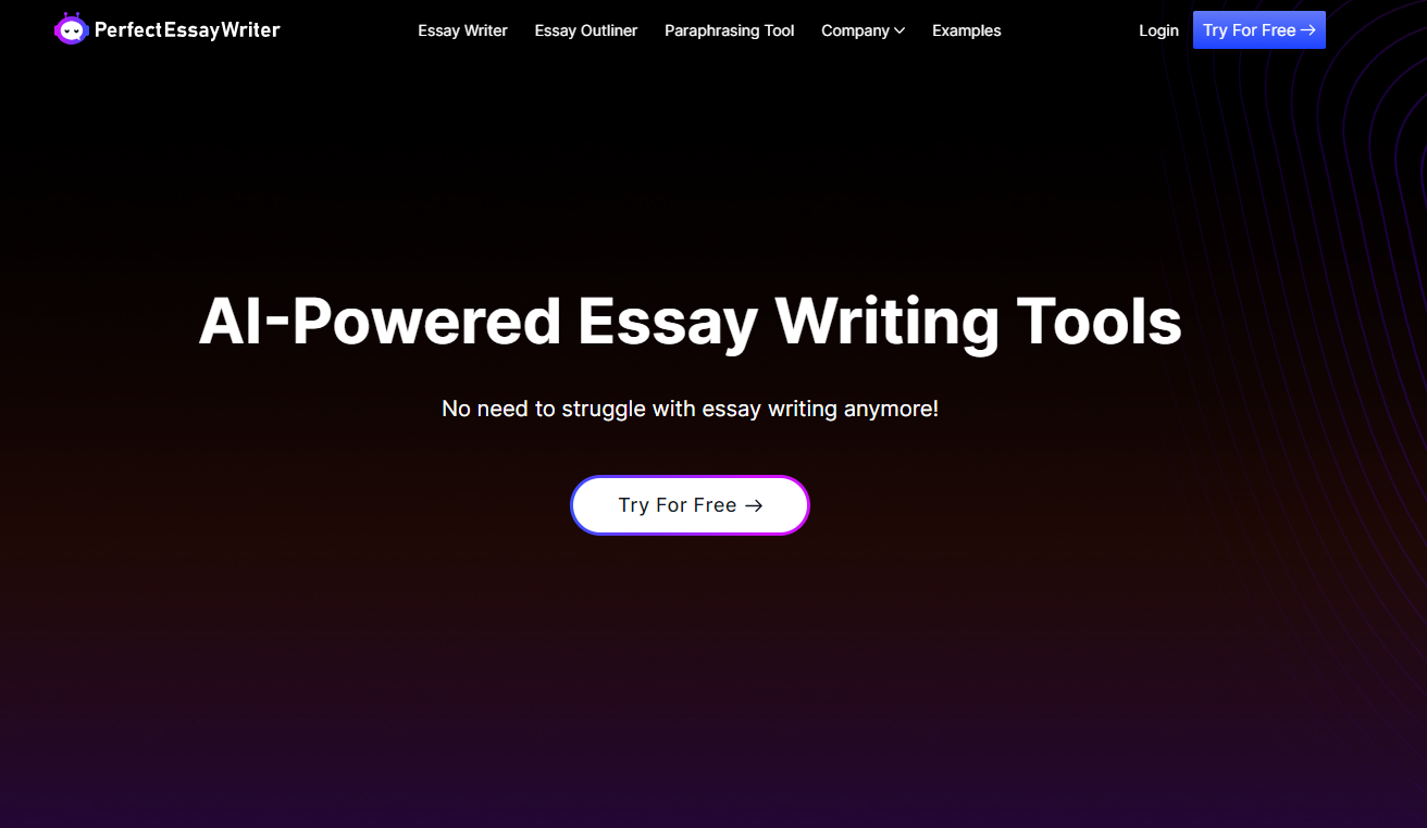 PerfectEssayWriter.ai: A User-Friendly Solution for Academic Writing