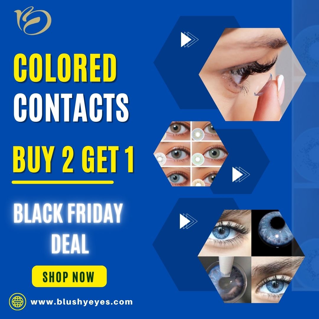 The Top 10 Colored Contact Lenses for a Mesmerizing Black Friday Sale