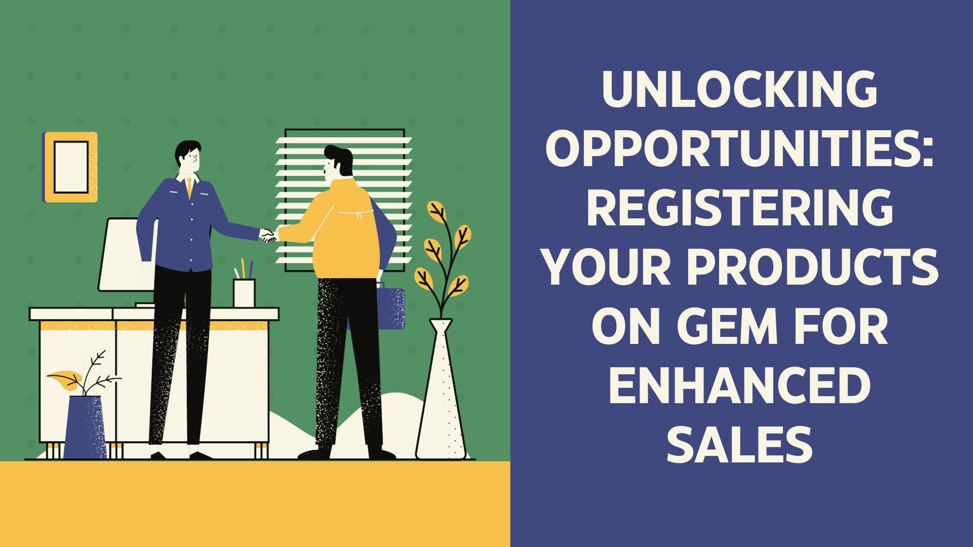 Unlocking Opportunities: Registering Your Products on GeM for Enhanced Sales